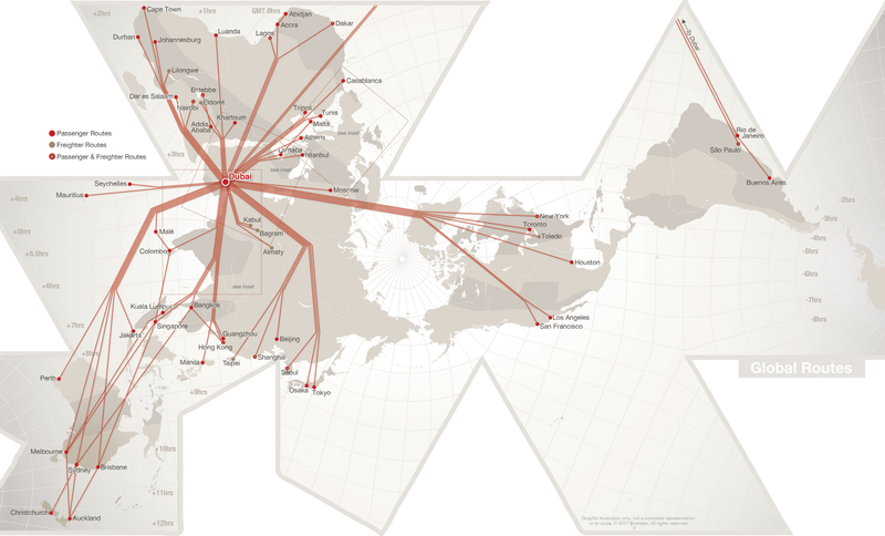 Illustration for article titled How Buckminster Fuller's Dymaxion Map Tessellated The World